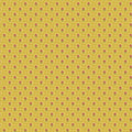 Primrose Prints - Geo Tulip - Yellow 44" / 45" Fabric Per Yard