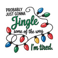 Probably Just Gonna Jingle Fabric Panel 1