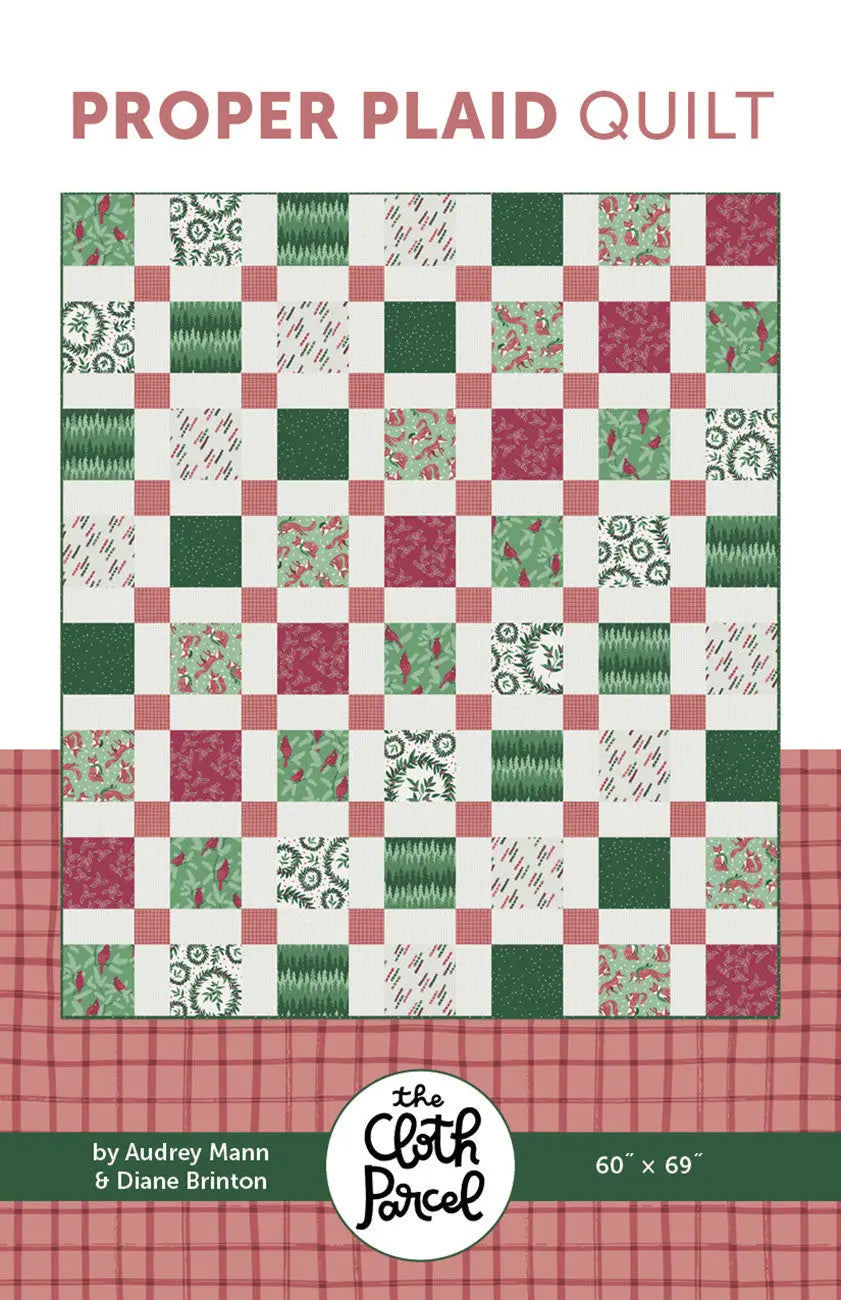 Proper Plaid Quilt Pattern