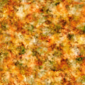 Pumpkin Spice Quilt Backing - Water Color 108" Wide Cotton Fabric Per Yard