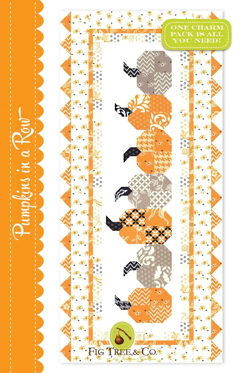 Pumpkins in a Row