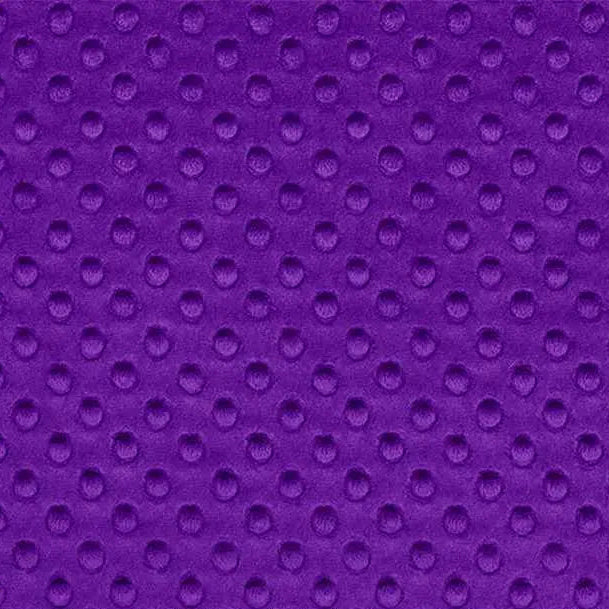 Purple Cuddle Dimple 58/60" Fabric per yard