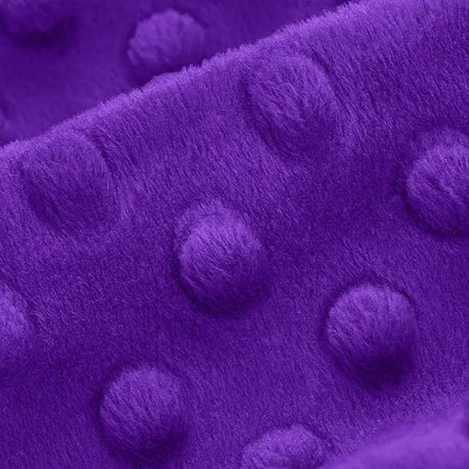 Purple Cuddle Dimple 58/60" Fabric per yard