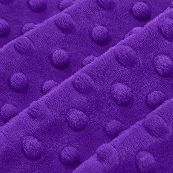 Purple Cuddle Dimple 58/60" Fabric per yard
