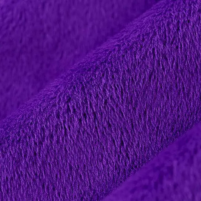 Purple Solid Cuddle 3 58/60" Fabric per yard