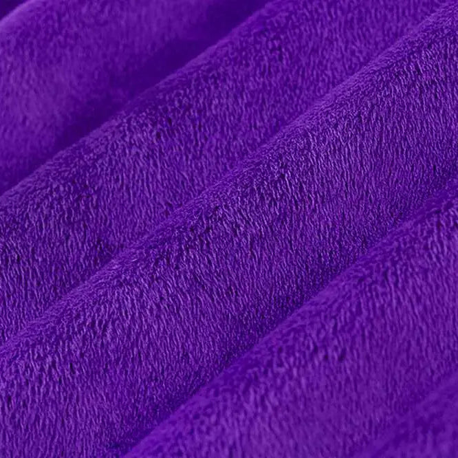 Purple Solid Cuddle 3 58/60" Fabric per yard