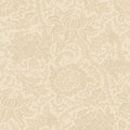 Cream Floral Anna B's Indigos Cotton Wideback Fabric Per Yard