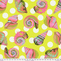 Backing Fabric Big Shelly Seagrass Floral Reef Cotton Wideback Fabric Per Yard