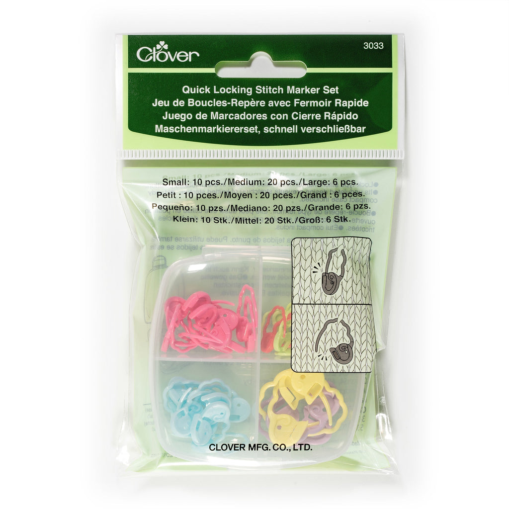 Quick Locking Stitch Marker Set