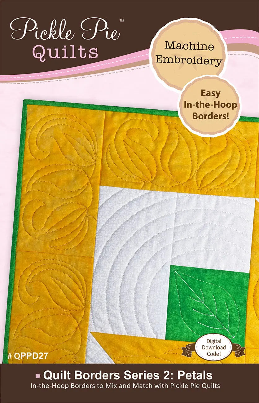 Quilt Borders Series 2: In The Hoop Embroidery