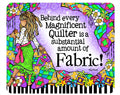 Quilt Fabric Mouse Pad