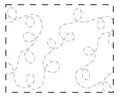 Quilt Pattern On A Roll Wide Loops 9 1/2in x 26'
