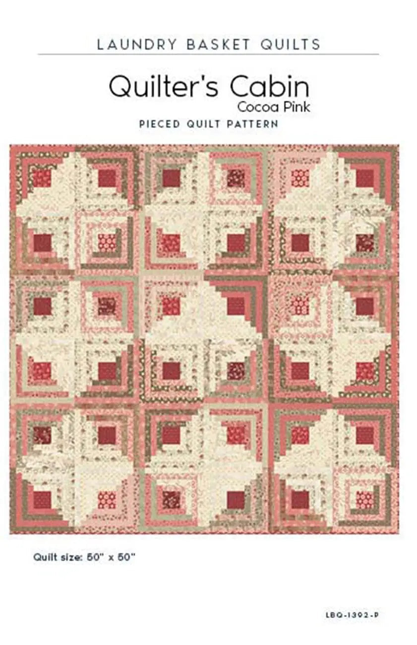 Quilter's Cabin - Cocoa Pink
