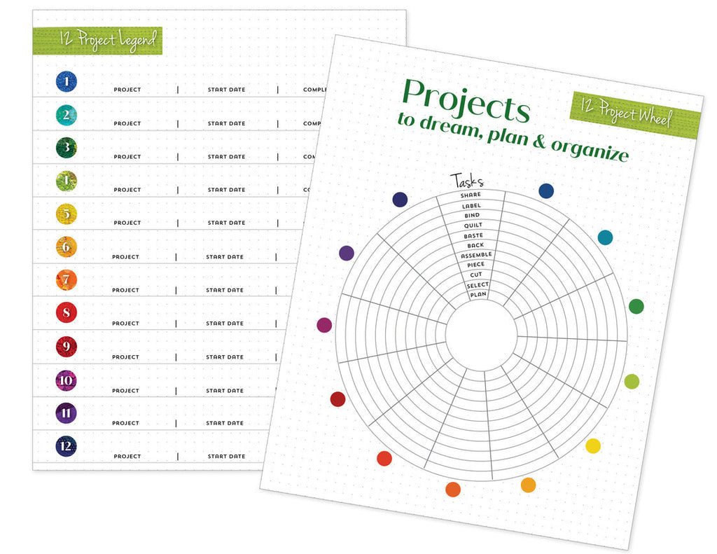 Quilter’s Project Planner