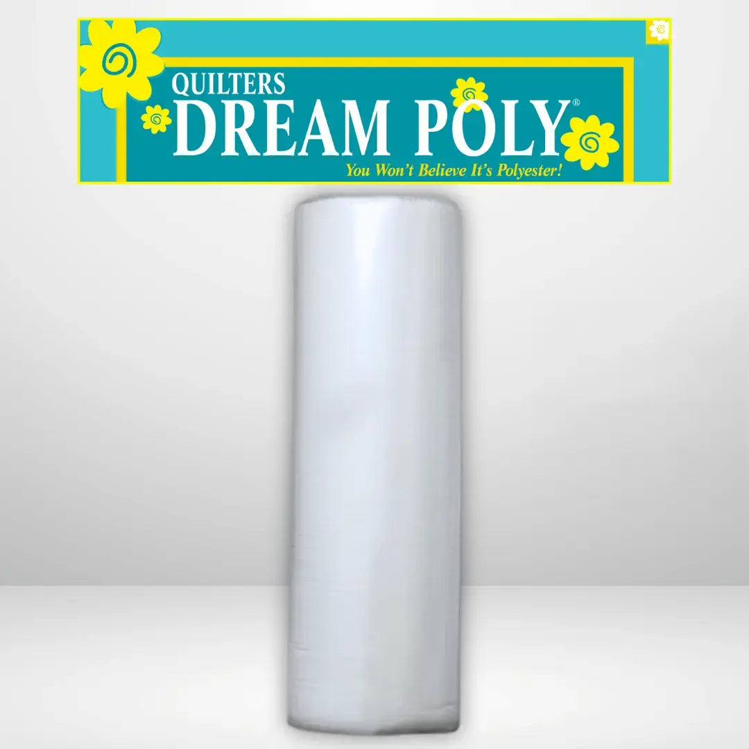 Quilters Dream Request White Poly Batting King Roll - 120" x 30 yards - Linda's Electric Quilters