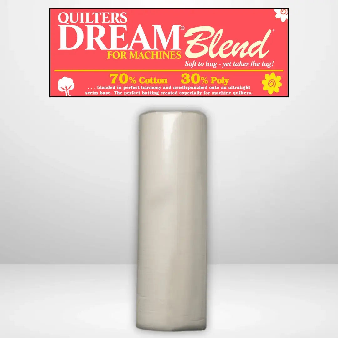 Quilters Dream Select Natural 70/30 Batting Queen Roll - 93" x 30 yards - Linda's Electric Quilters