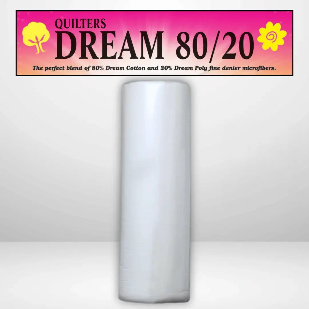 Quilters Dream Select White 80/20 Batting Throw Roll - 60" x 30 yards - Linda's Electric Quilters