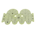 Quilters Select 5" & 2.5" MACHINE QUILT RULER