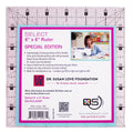 Quilters Select Pink Non-Slip Ruler 6"x 6"