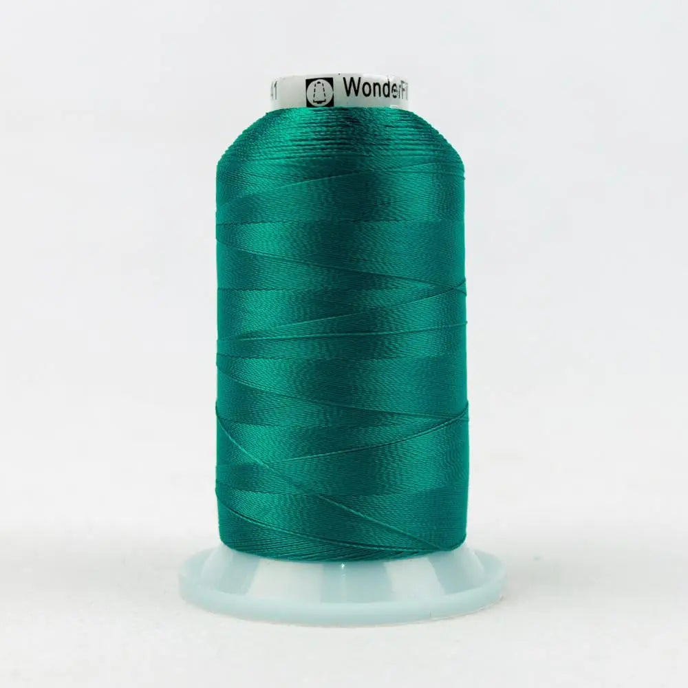R4141 - Splendor™ 40wt Rayon Deep Peacock Blue Thread