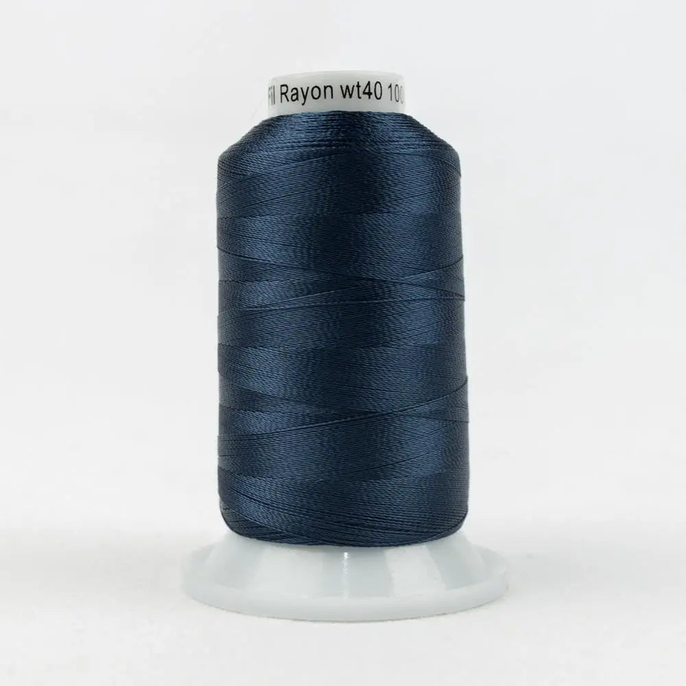 R7136 - Splendor™ 40wt Rayon Blue Depths Thread