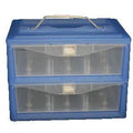 RNK 2 Drawer - 30 Cone storage box with handle - Blue