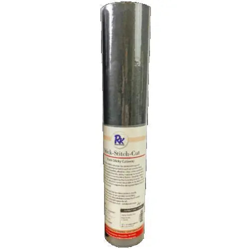 RNK Stick-Stitch-Cutaway BLACK 15" x 10 yds