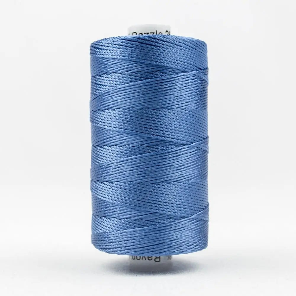 RZ2202 - Razzle™ 8wt Rayon Baltic Blue Thread