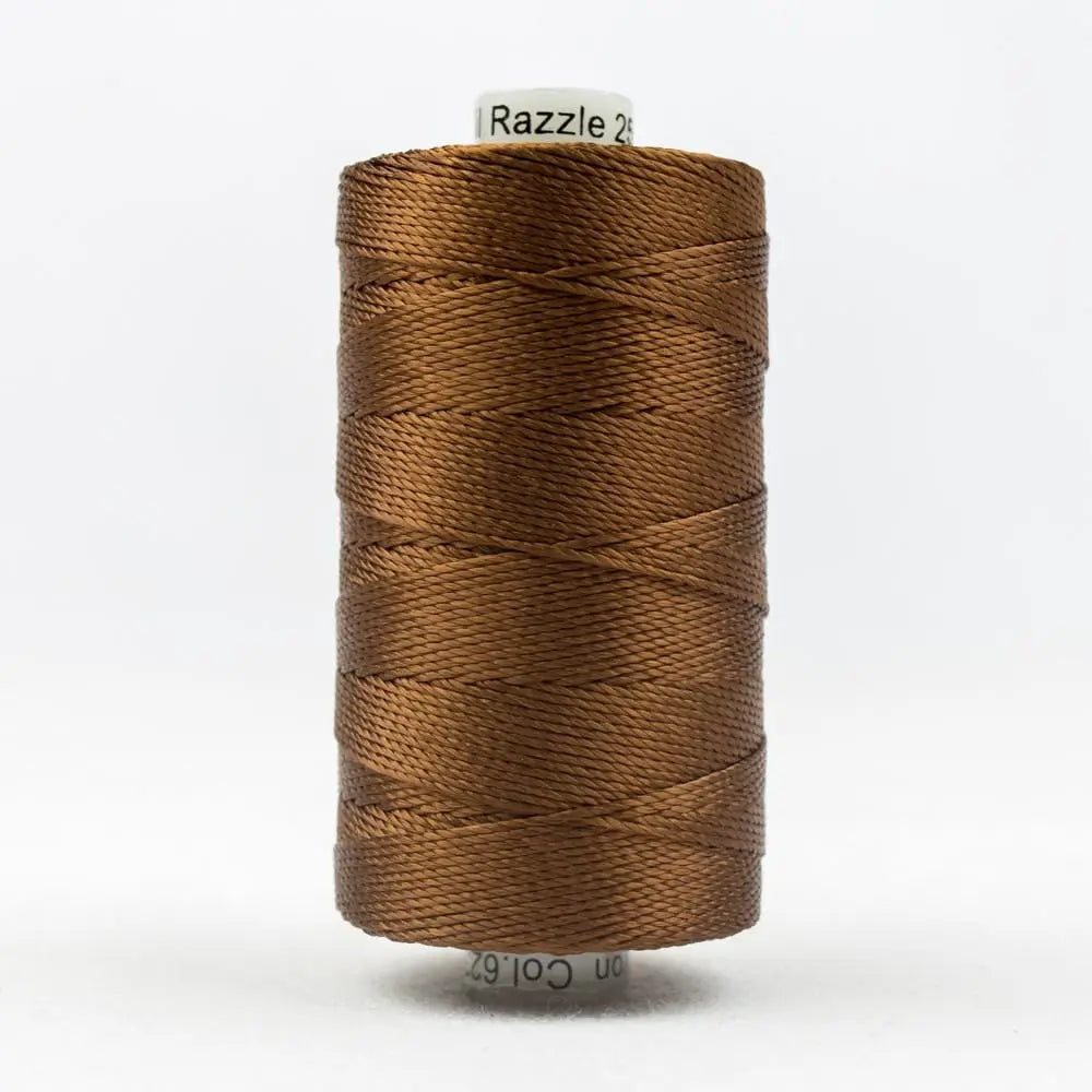 RZ6230 - Razzle™ 8wt Rayon Nutmeg Thread