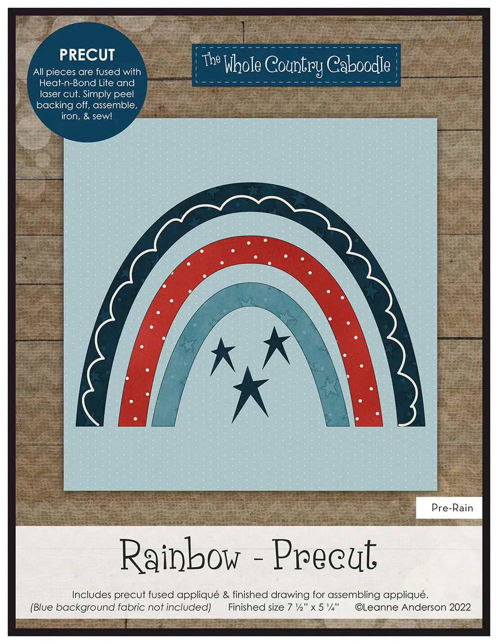Rainbow Precut Fused Applique Pack
