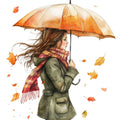 Rainy October Fabric Panel 17