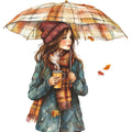 Rainy October Fabric Panel 9