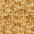 Rattan Basketweave Texture Lil Farmers Cotton 44"/45" Fabric Per Yard