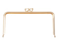 Rectangle Heart Clasp 7in x 3-1/2in Rose Gold