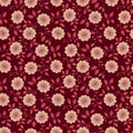 Red Bachelor Buttons Lost Gardens of Heligan Cotton 43"/44" Fabric Per Yard