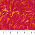 Red Brushstroke Celebration Cotton 44/45 Fabric Per Yard