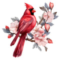 Red Cardinals Fabric Panel 19