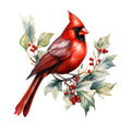 Red Cardinals Fabric Panel 22
