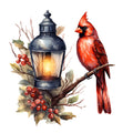 Red Cardinals Fabric Panel 32