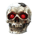 Red Eyed Skull Fabric Panel 19