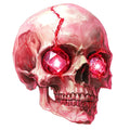 Red Eyed Skull Fabric Panel 25