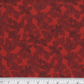 Red Harvest Leaves 45" Wide Cotton Fabric Per Yard