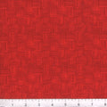 Red Wicker 45" Wide Cotton Fabric Per Yard