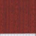 Red Wood Planks 45" wide Fabric per yard