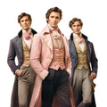 Regency Era Fabric Panel 1