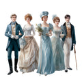 Regency Era Fabric Panel 56