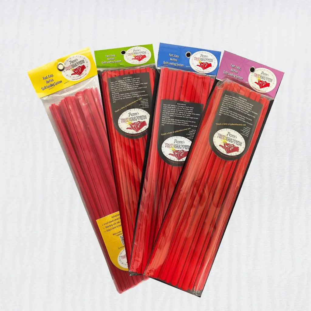 Renae's Red Snappers for Longarm machines - 10 Foot Set