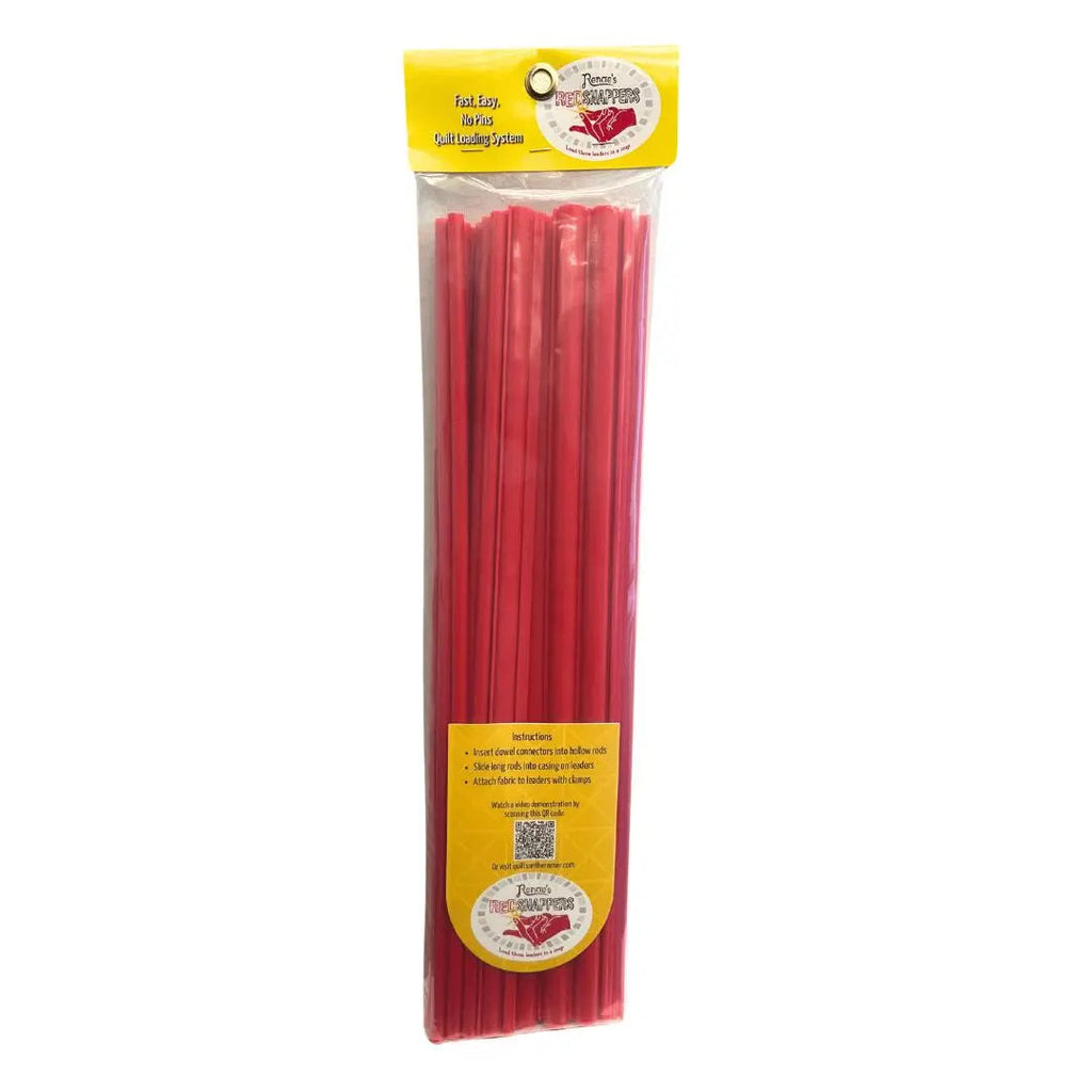 Renae's Red Snappers for Longarm machines - 10 Foot Set