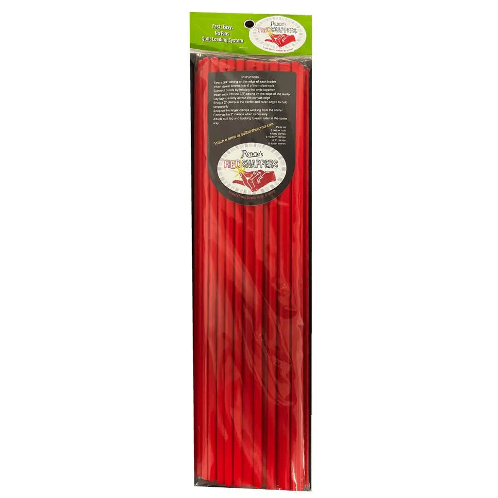 Renae's Red Snappers for Longarm machines - 10 Foot Set