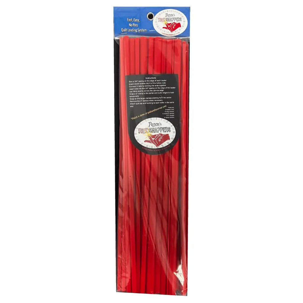 Renae's Red Snappers for Longarm machines - 10 Foot Set